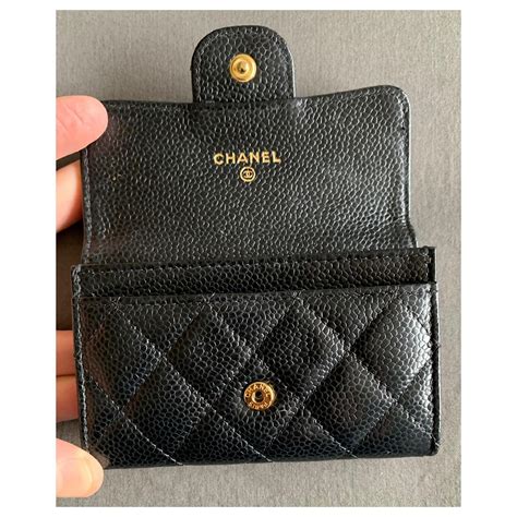 porte carte classique chanel